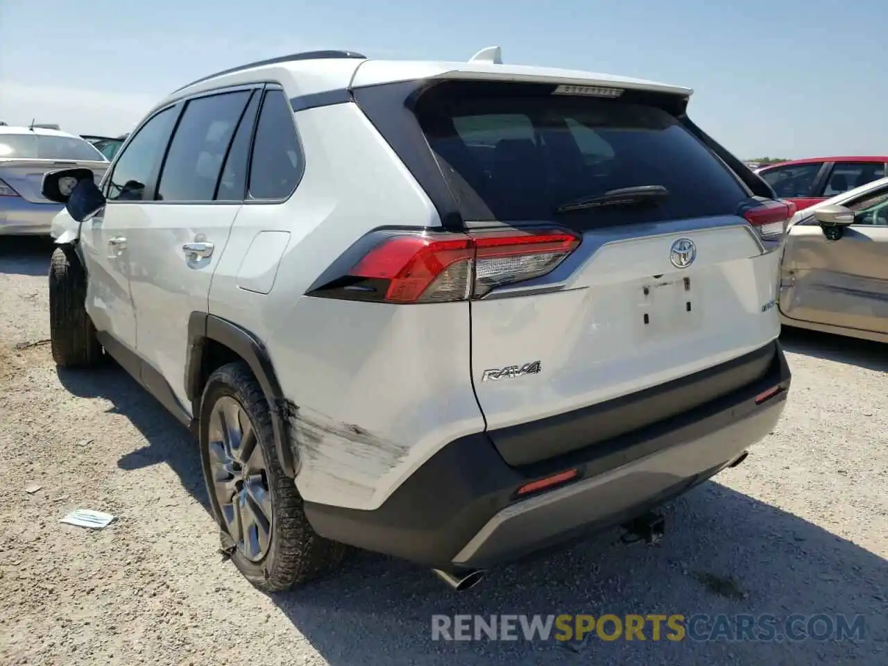 3 Photograph of a damaged car JTMY1RFV9KD510771 TOYOTA RAV4 2019