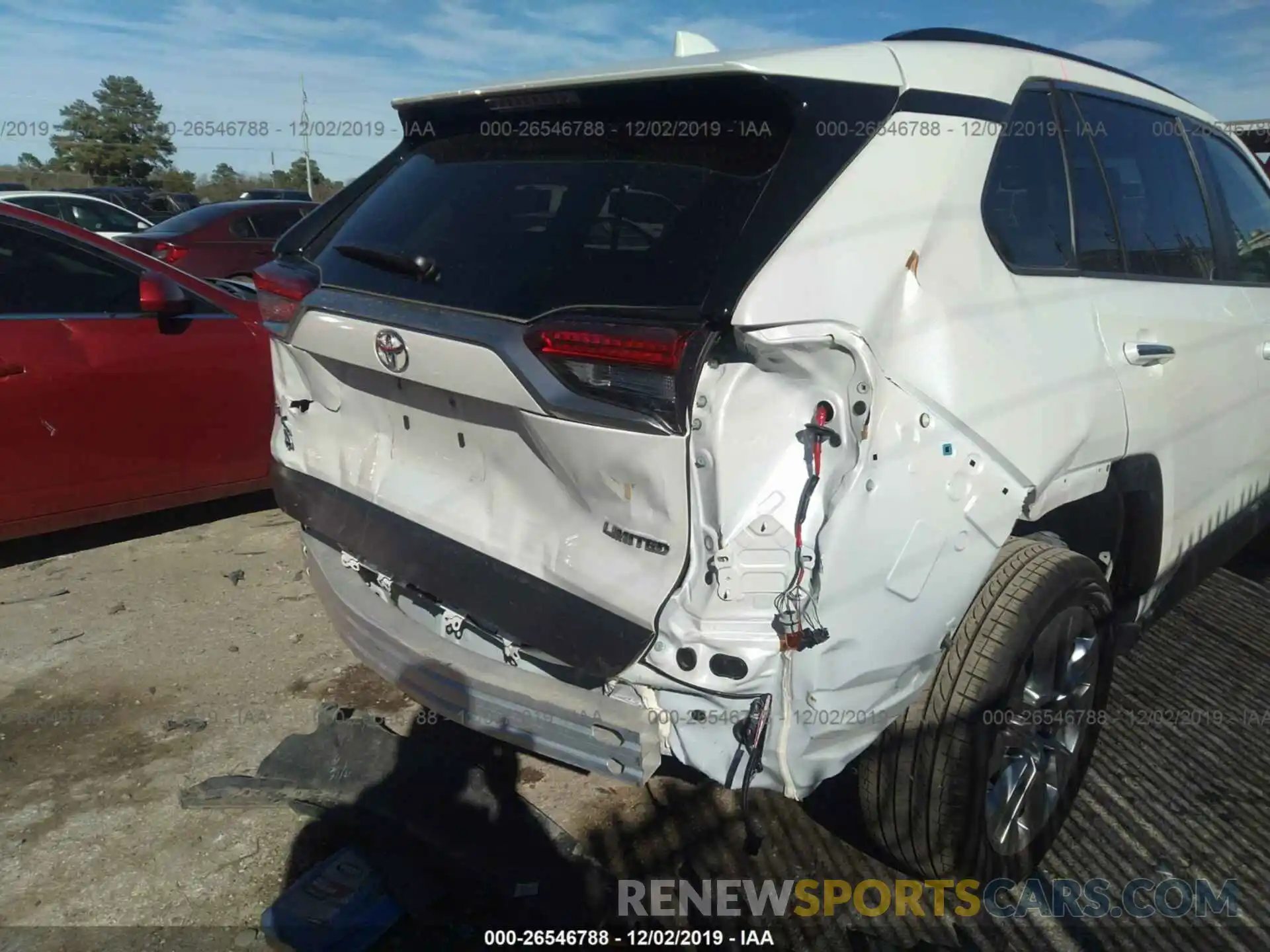 6 Photograph of a damaged car JTMY1RFV9KD511192 TOYOTA RAV4 2019