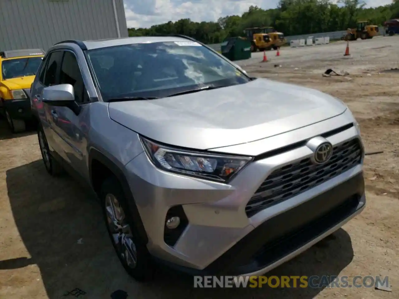 1 Photograph of a damaged car JTMY1RFV9KJ014306 TOYOTA RAV4 2019