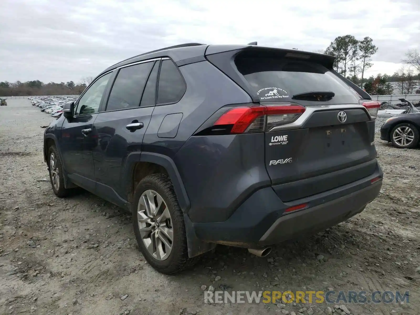 3 Photograph of a damaged car JTMY1RFVXKD019223 TOYOTA RAV4 2019