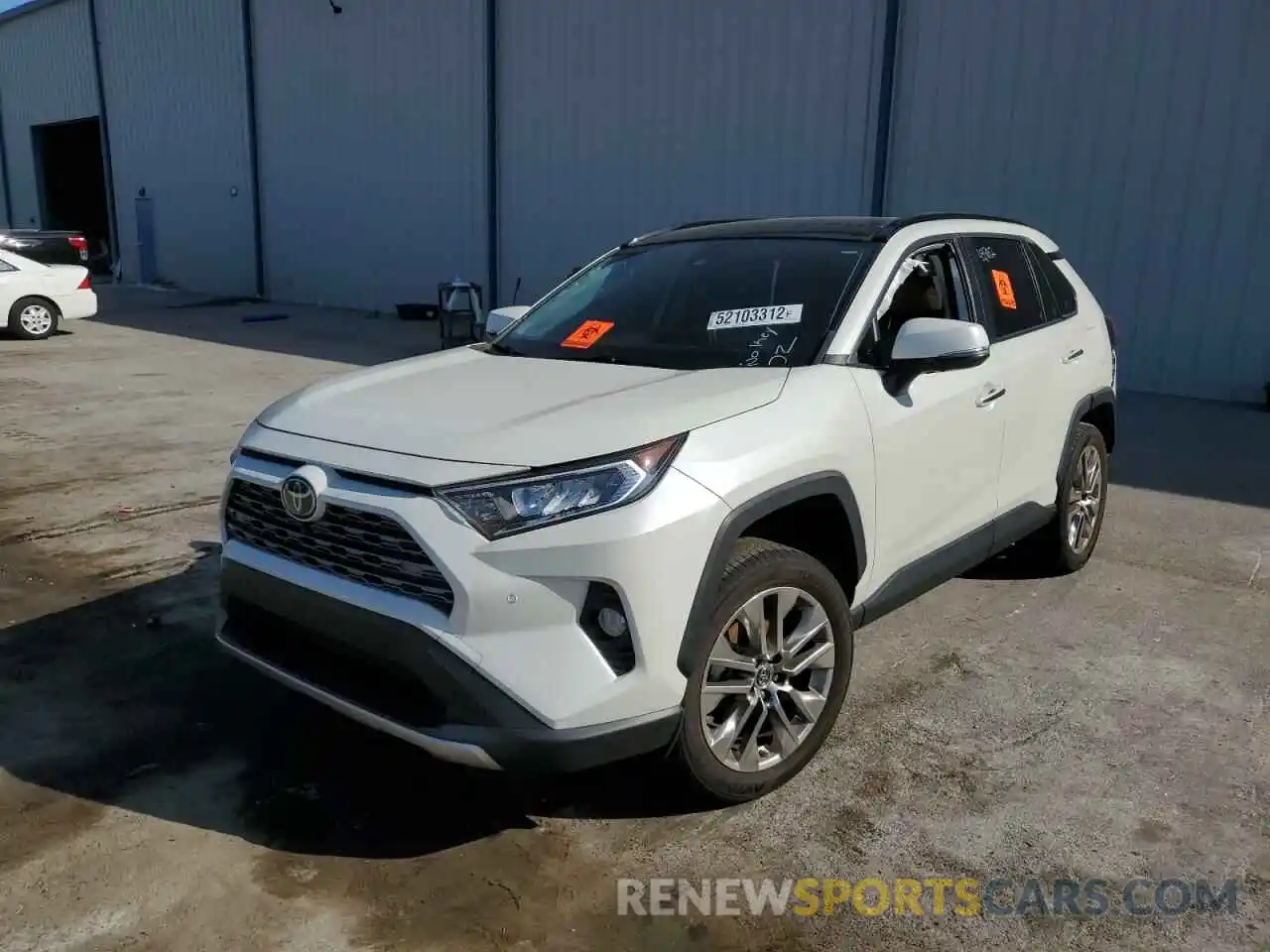 2 Photograph of a damaged car JTMY1RFVXKD509788 TOYOTA RAV4 2019