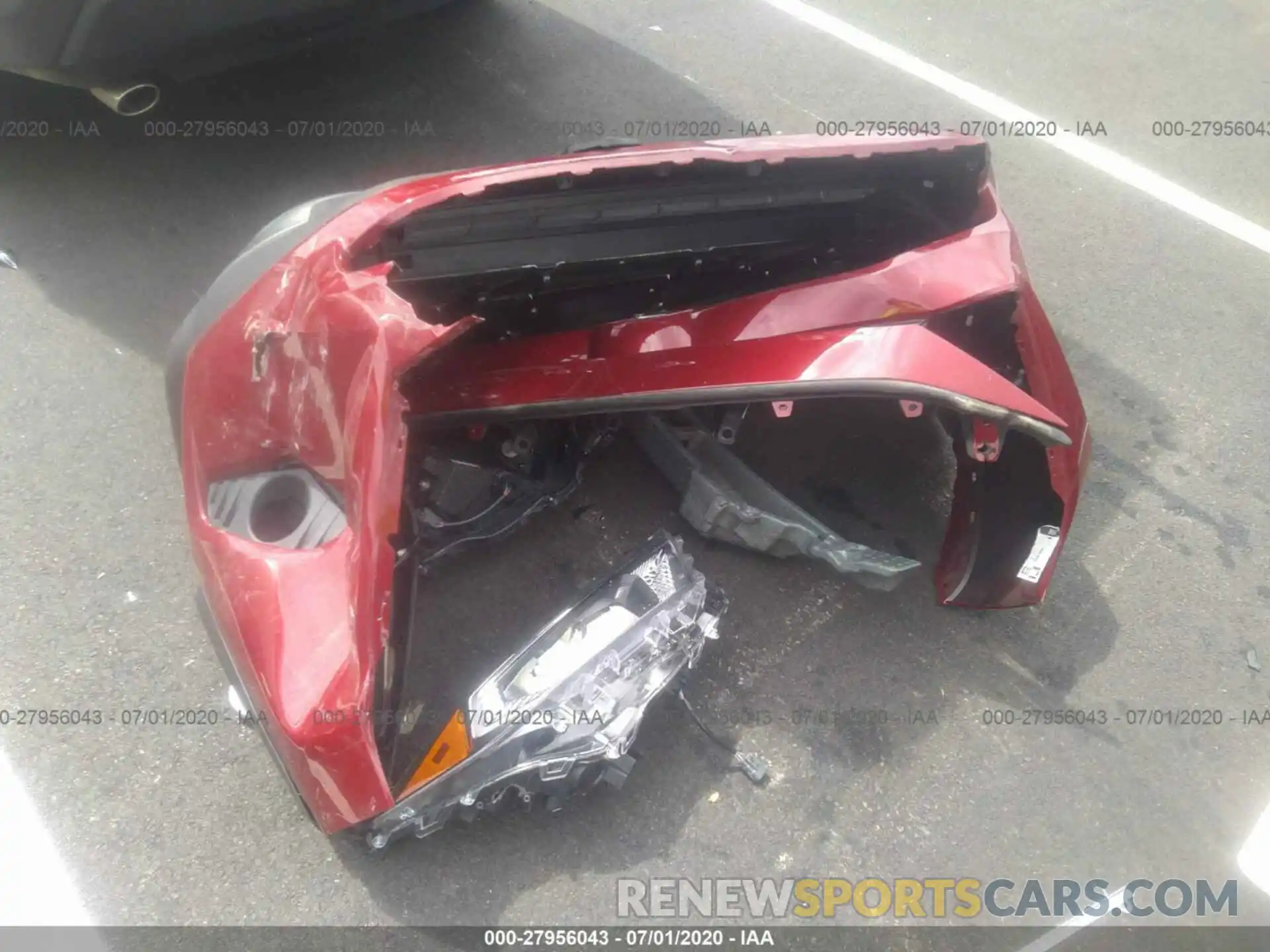 12 Photograph of a damaged car 2T3A1RFV0LC064016 TOYOTA RAV4 2020