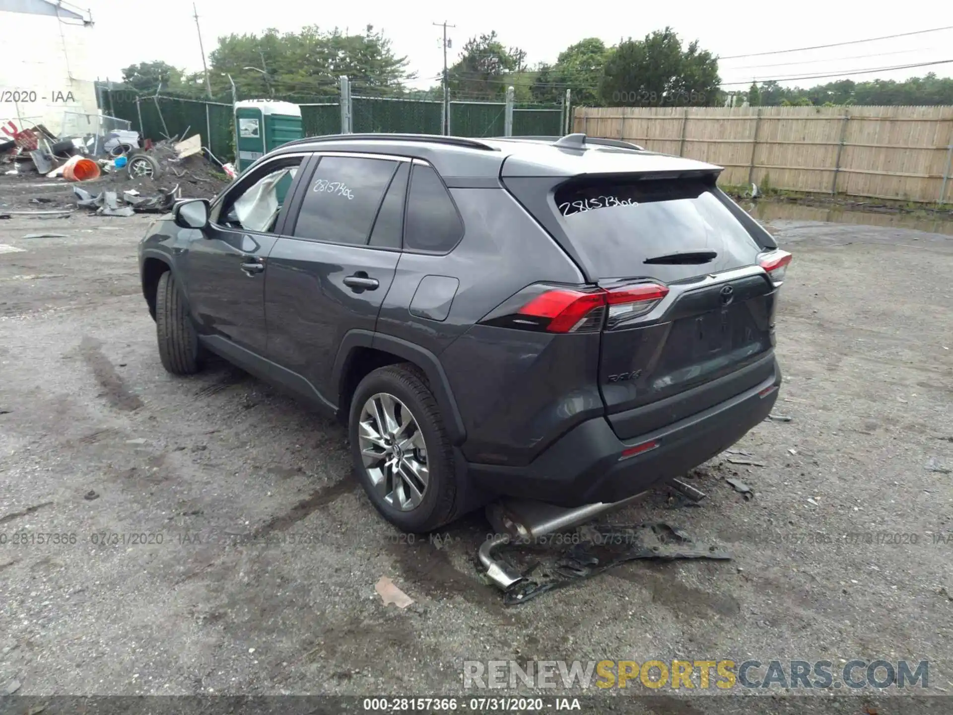 3 Фотография поврежденного автомобиля 2T3A1RFV0LC066915 TOYOTA RAV4 2020