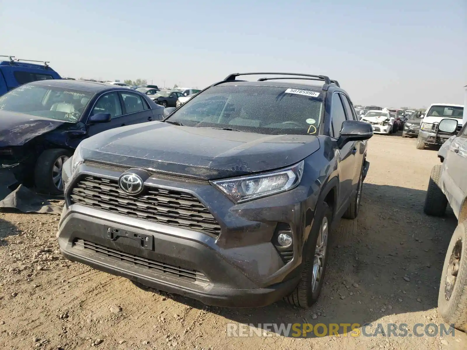 2 Photograph of a damaged car 2T3A1RFV0LC088297 TOYOTA RAV4 2020