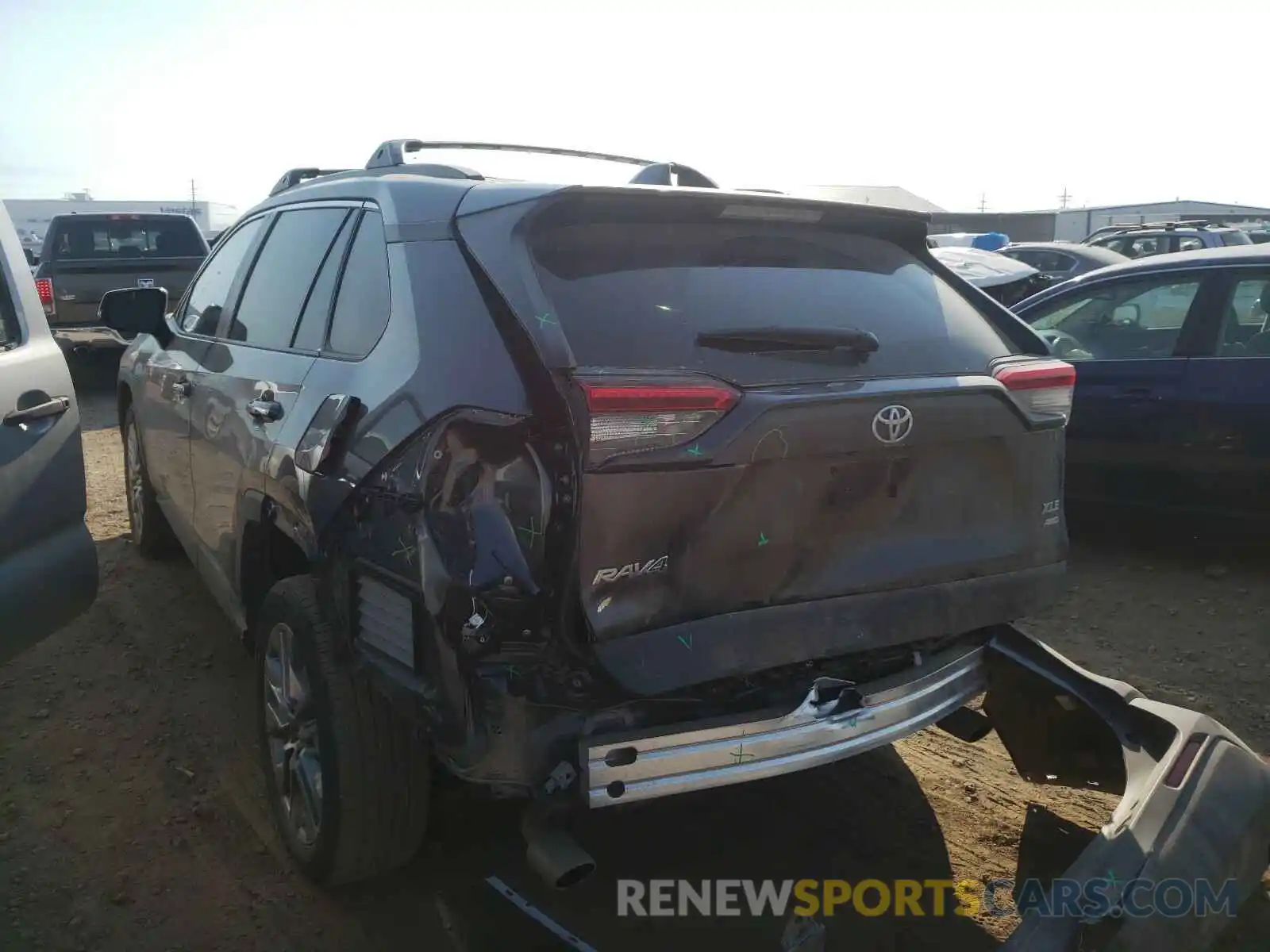 9 Photograph of a damaged car 2T3A1RFV0LC088297 TOYOTA RAV4 2020