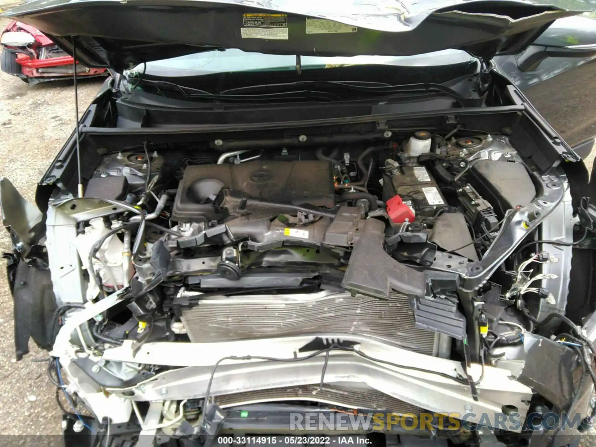 10 Фотография поврежденного автомобиля 2T3A1RFV0LW092073 TOYOTA RAV4 2020