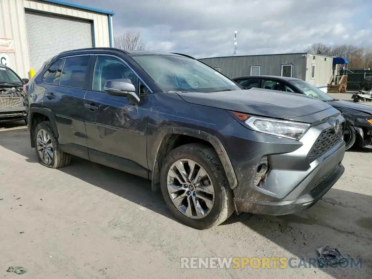 4 Фотография поврежденного автомобиля 2T3A1RFV0LW128621 TOYOTA RAV4 2020