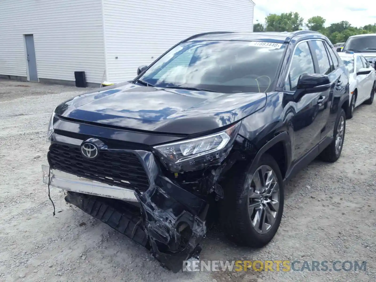 2 Photograph of a damaged car 2T3A1RFV1LC077437 TOYOTA RAV4 2020