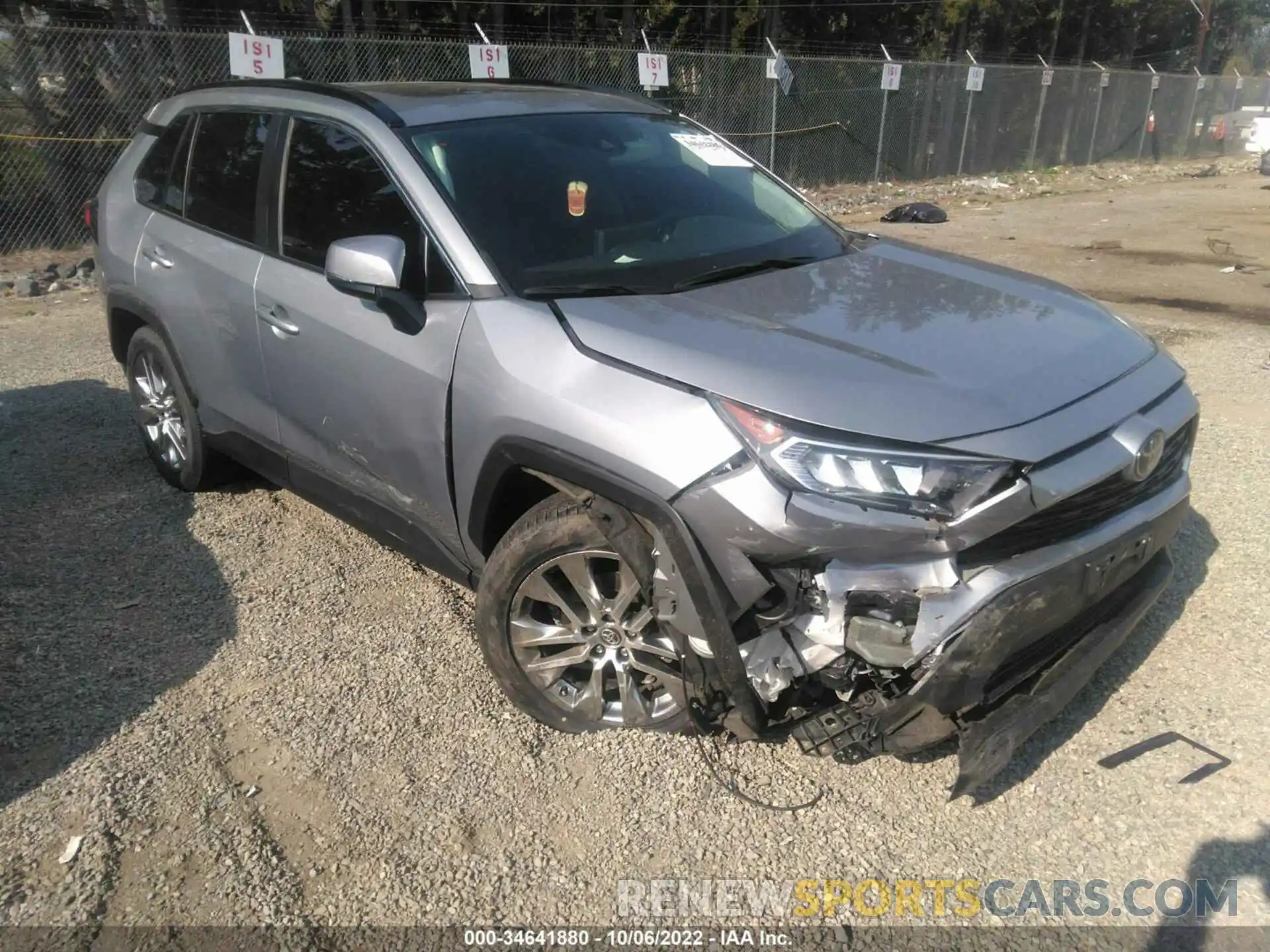 1 Фотография поврежденного автомобиля 2T3A1RFV1LC105852 TOYOTA RAV4 2020