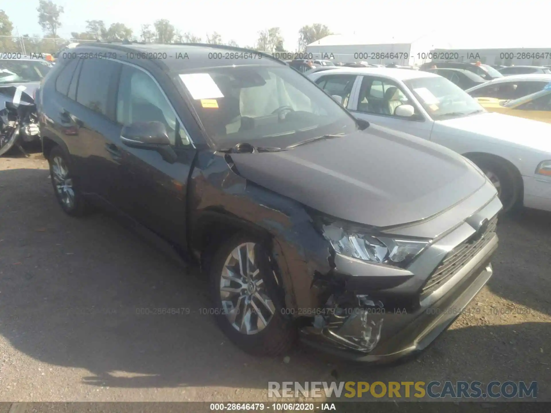 6 Photograph of a damaged car 2T3A1RFV1LC121968 TOYOTA RAV4 2020