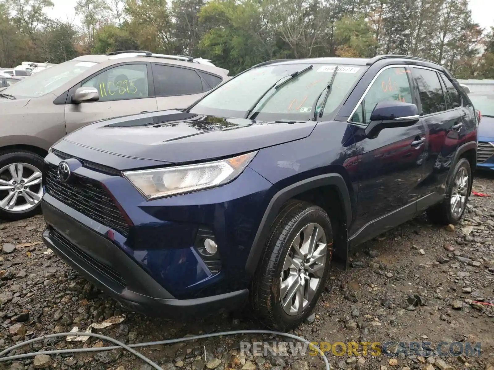 2 Фотография поврежденного автомобиля 2T3A1RFV1LW087223 TOYOTA RAV4 2020