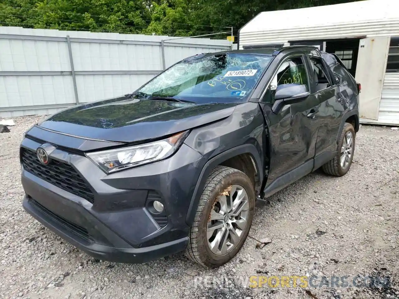 9 Фотография поврежденного автомобиля 2T3A1RFV1LW137246 TOYOTA RAV4 2020