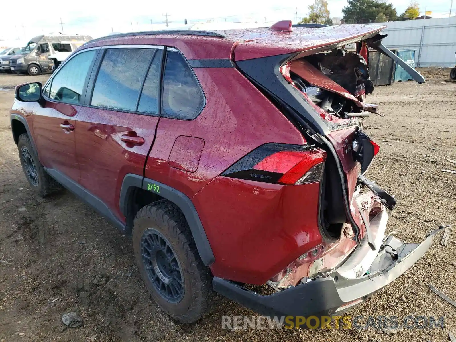 3 Photograph of a damaged car 2T3A1RFV2LW106510 TOYOTA RAV4 2020