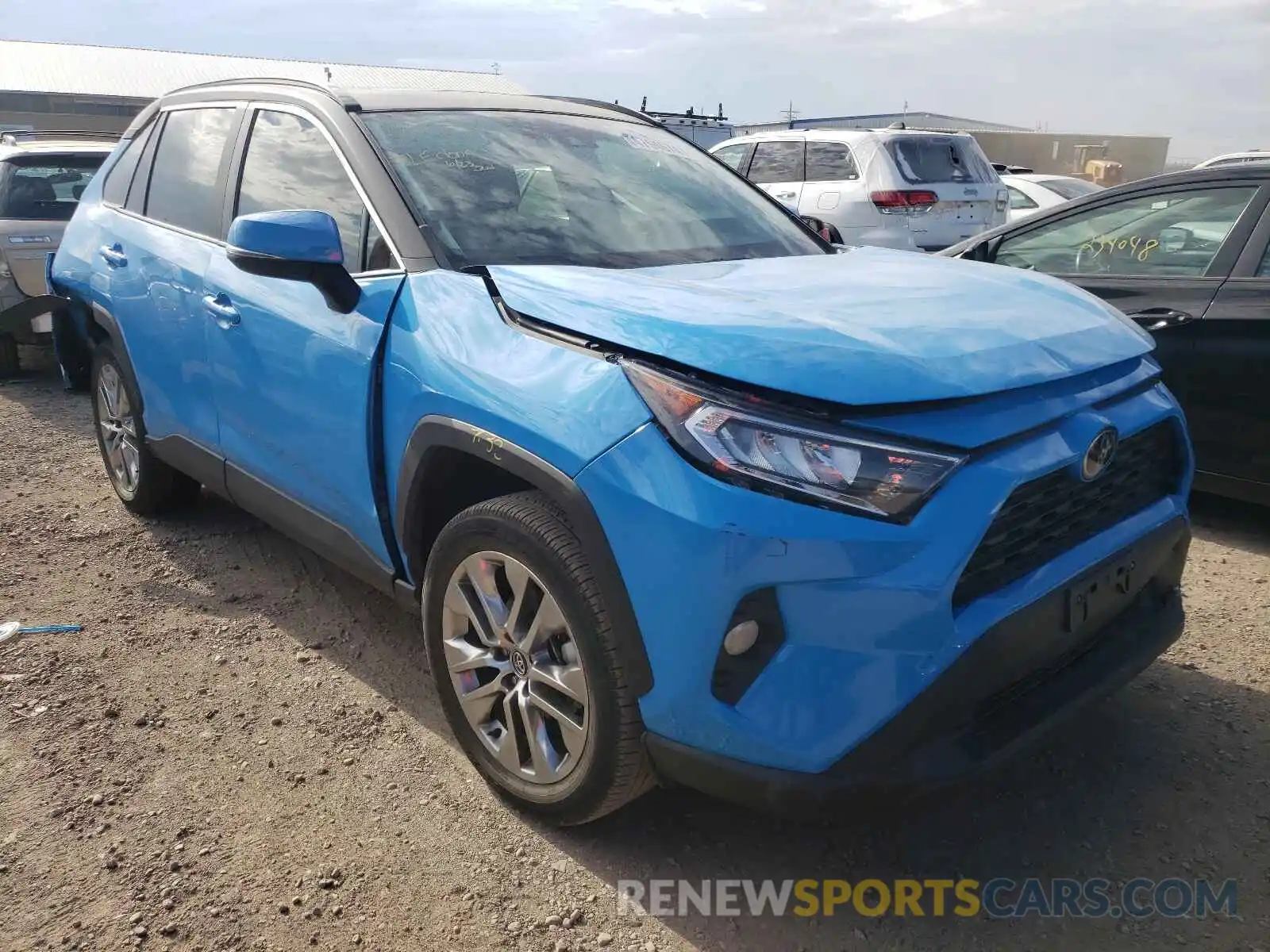 1 Photograph of a damaged car 2T3A1RFV3LC088973 TOYOTA RAV4 2020