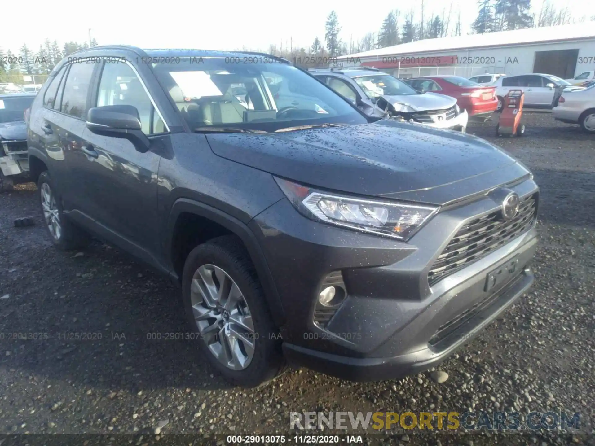 1 Photograph of a damaged car 2T3A1RFV3LC133264 TOYOTA RAV4 2020