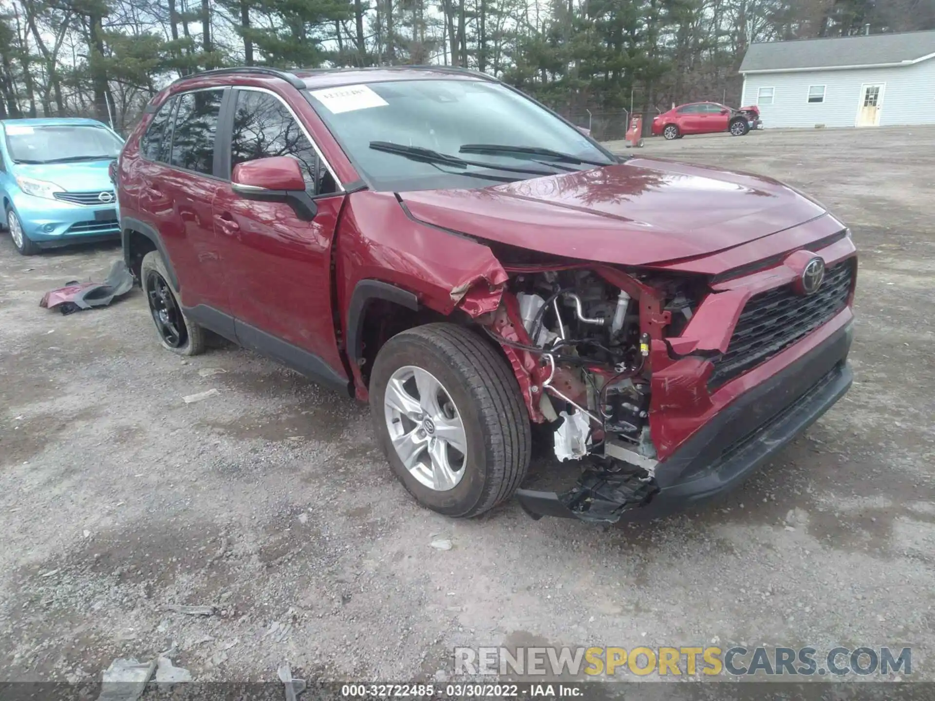 6 Photograph of a damaged car 2T3A1RFV3LW087692 TOYOTA RAV4 2020