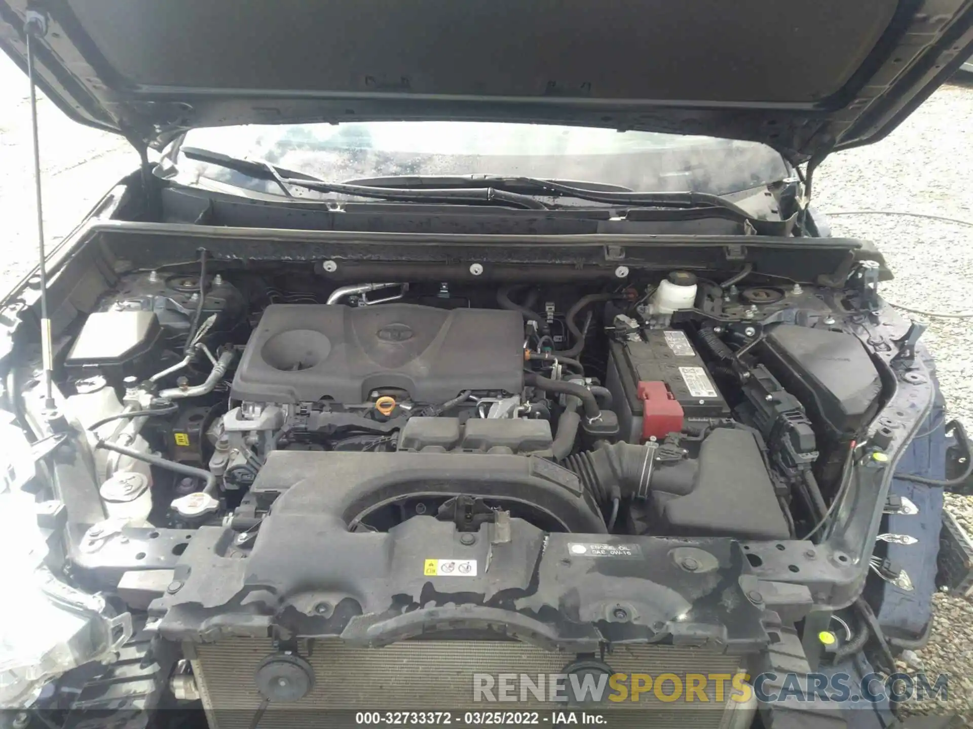 10 Фотография поврежденного автомобиля 2T3A1RFV3LW134493 TOYOTA RAV4 2020