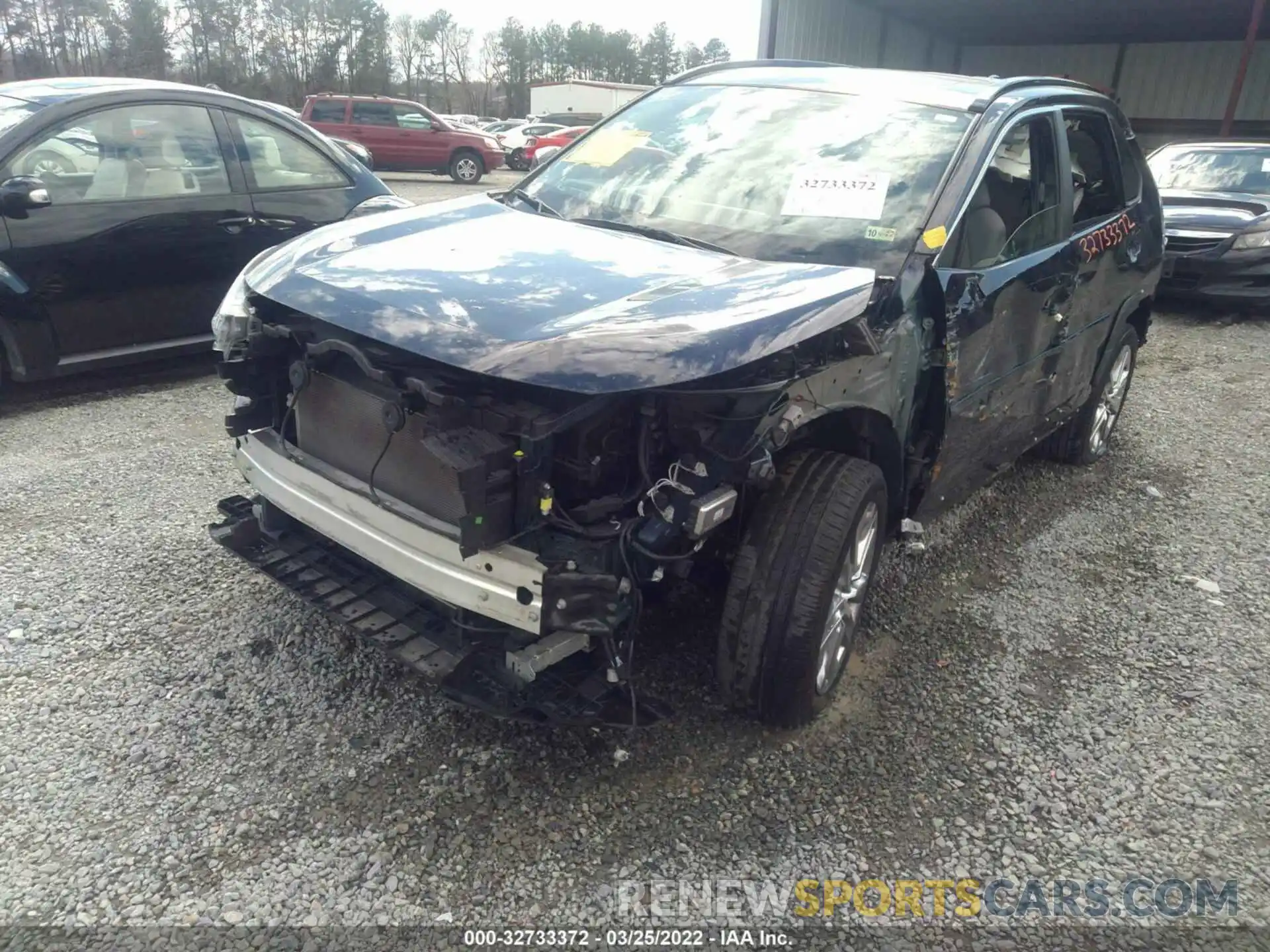 6 Фотография поврежденного автомобиля 2T3A1RFV3LW134493 TOYOTA RAV4 2020