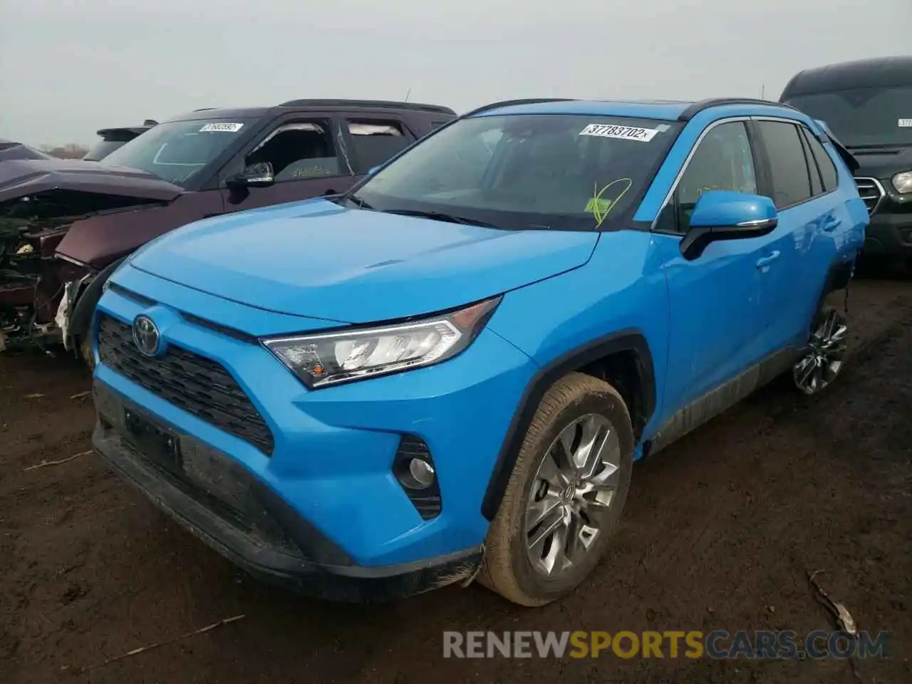 2 Фотография поврежденного автомобиля 2T3A1RFV4LC128008 TOYOTA RAV4 2020