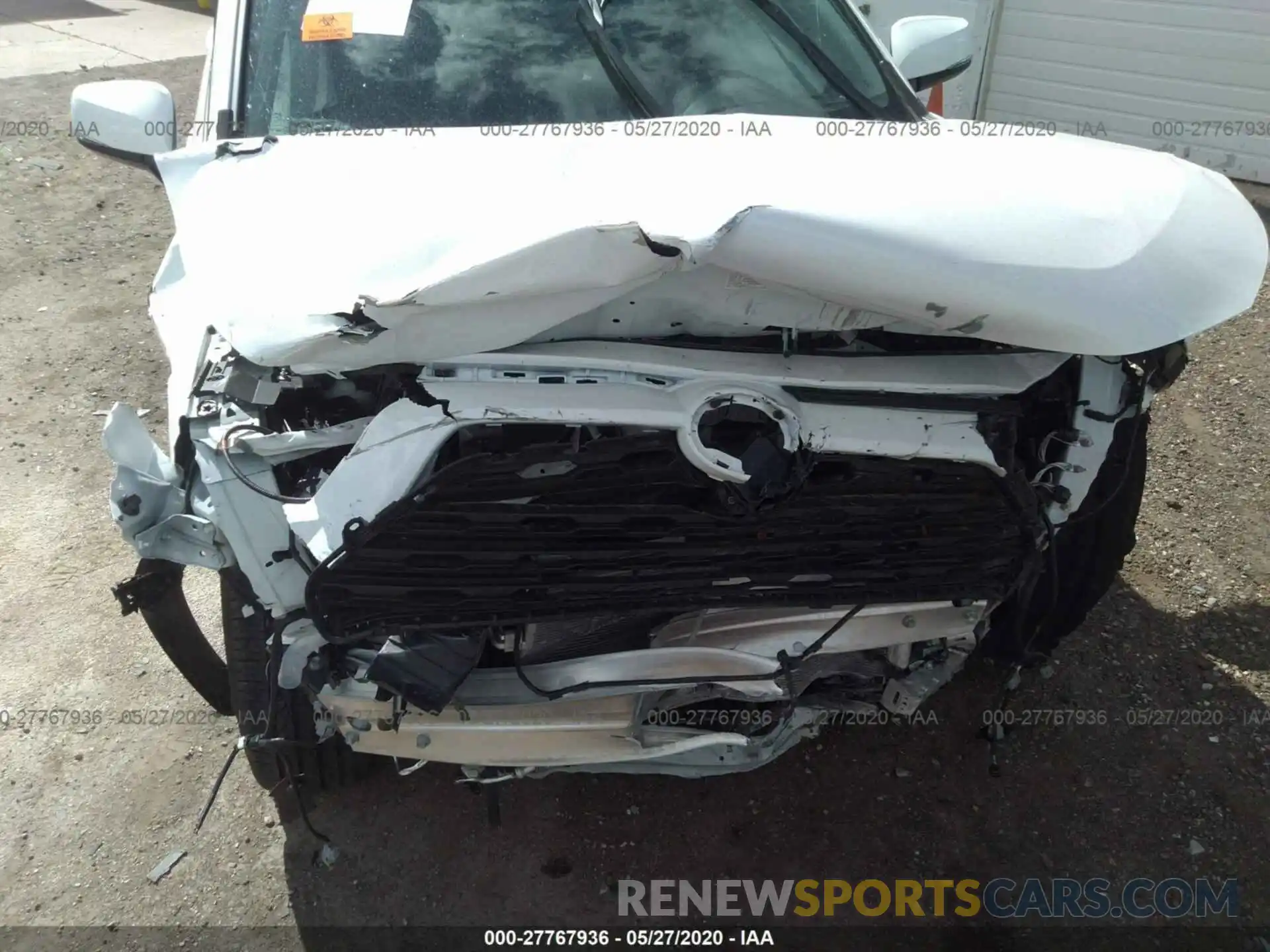 6 Photograph of a damaged car 2T3A1RFV5LC086285 TOYOTA RAV4 2020