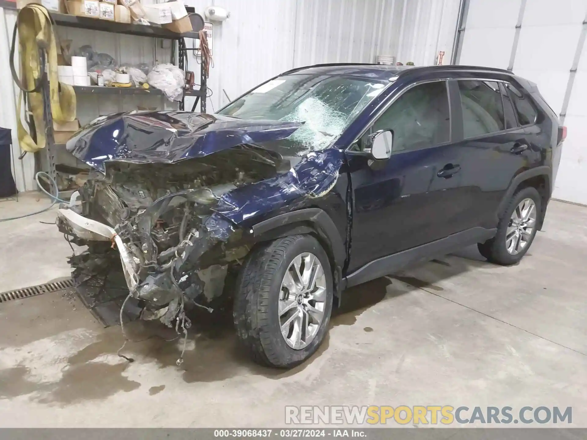 2 Photograph of a damaged car 2T3A1RFV5LW139579 TOYOTA RAV4 2020