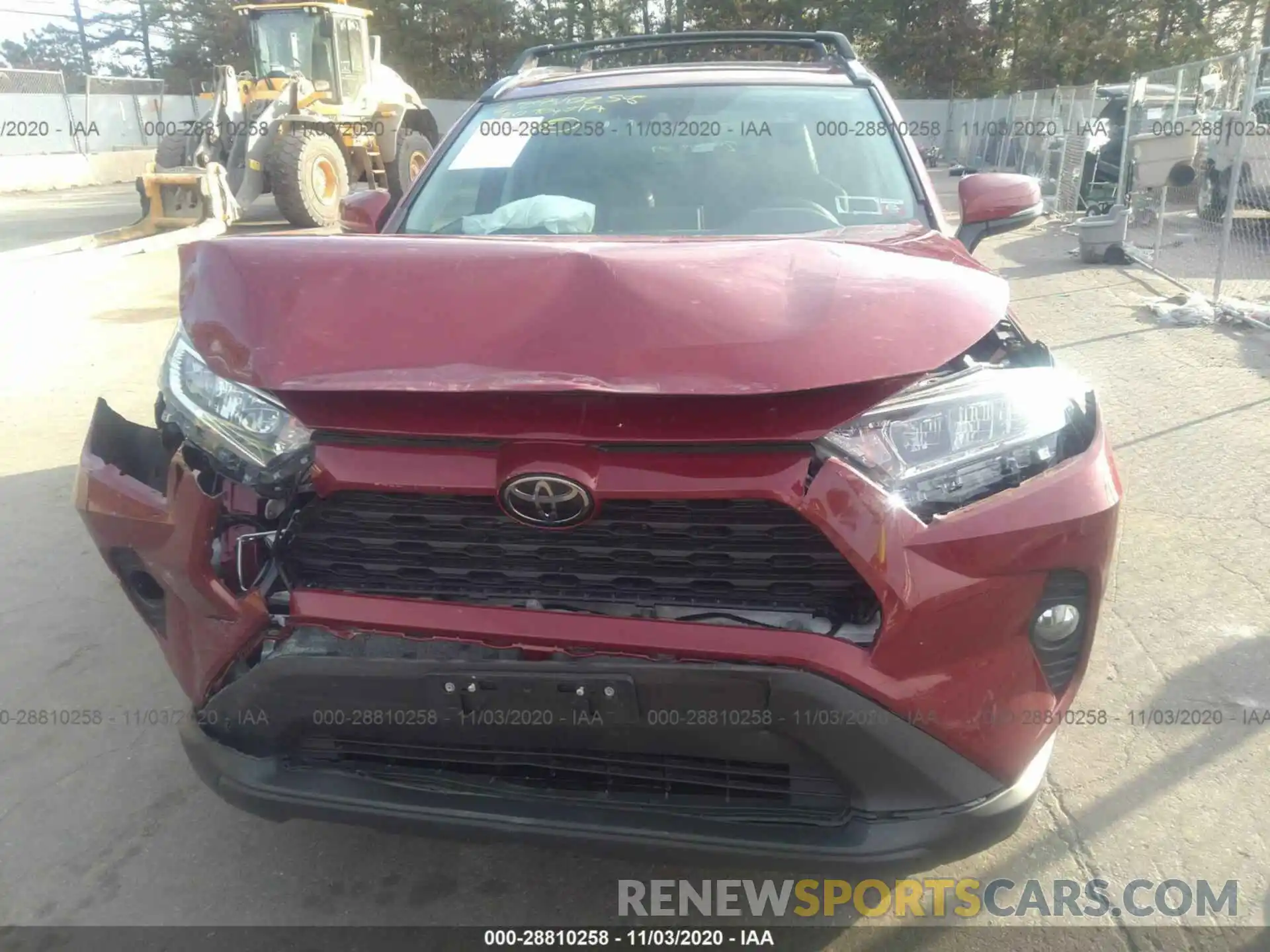 6 Photograph of a damaged car 2T3A1RFV6LC070225 TOYOTA RAV4 2020