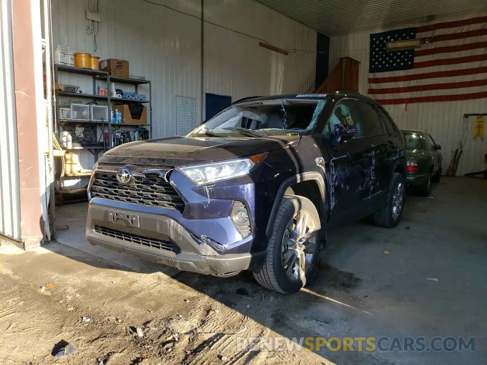 2 Photograph of a damaged car 2T3A1RFV6LC126776 TOYOTA RAV4 2020