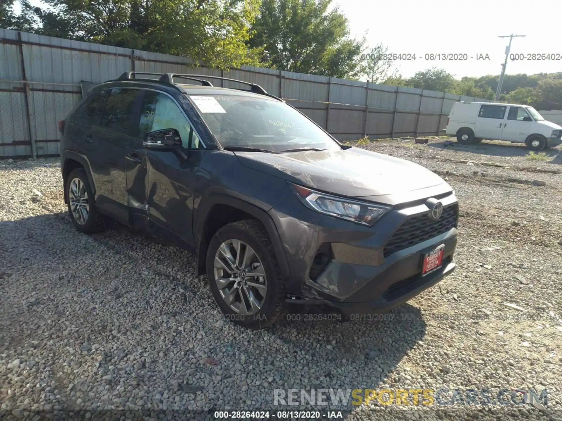 1 Photograph of a damaged car 2T3A1RFV7LC103510 TOYOTA RAV4 2020