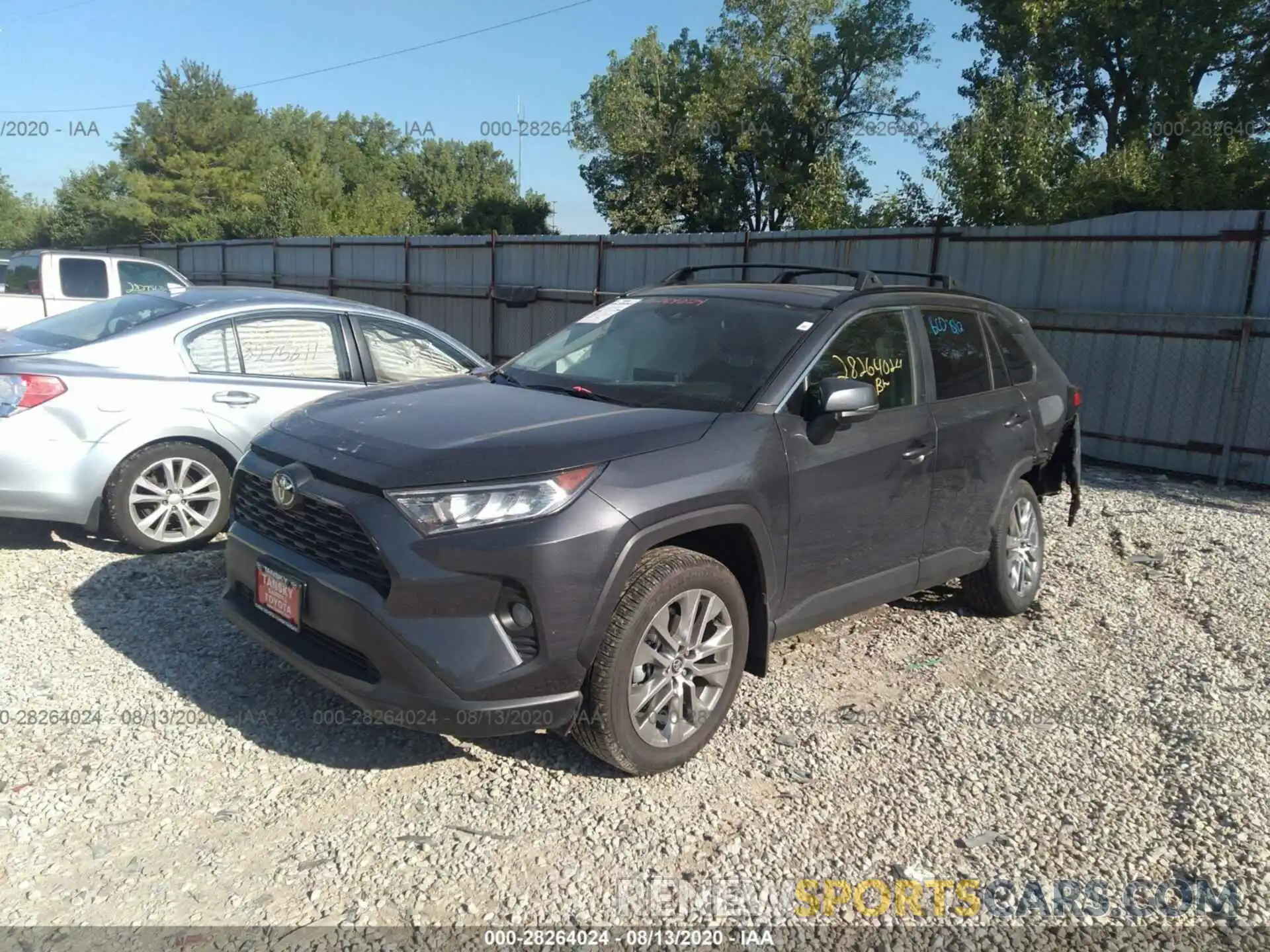 2 Photograph of a damaged car 2T3A1RFV7LC103510 TOYOTA RAV4 2020