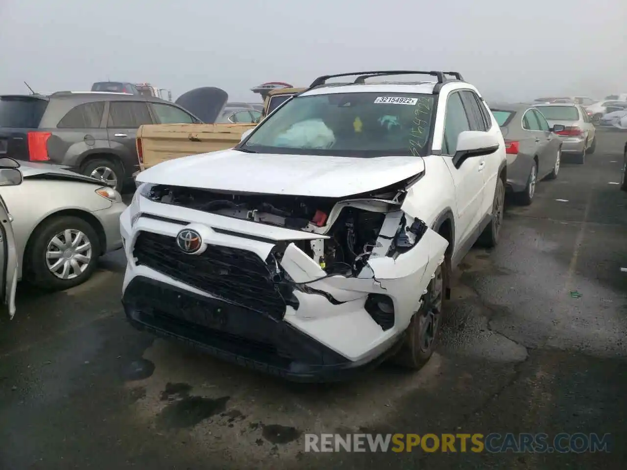 2 Photograph of a damaged car 2T3A1RFV7LC115169 TOYOTA RAV4 2020