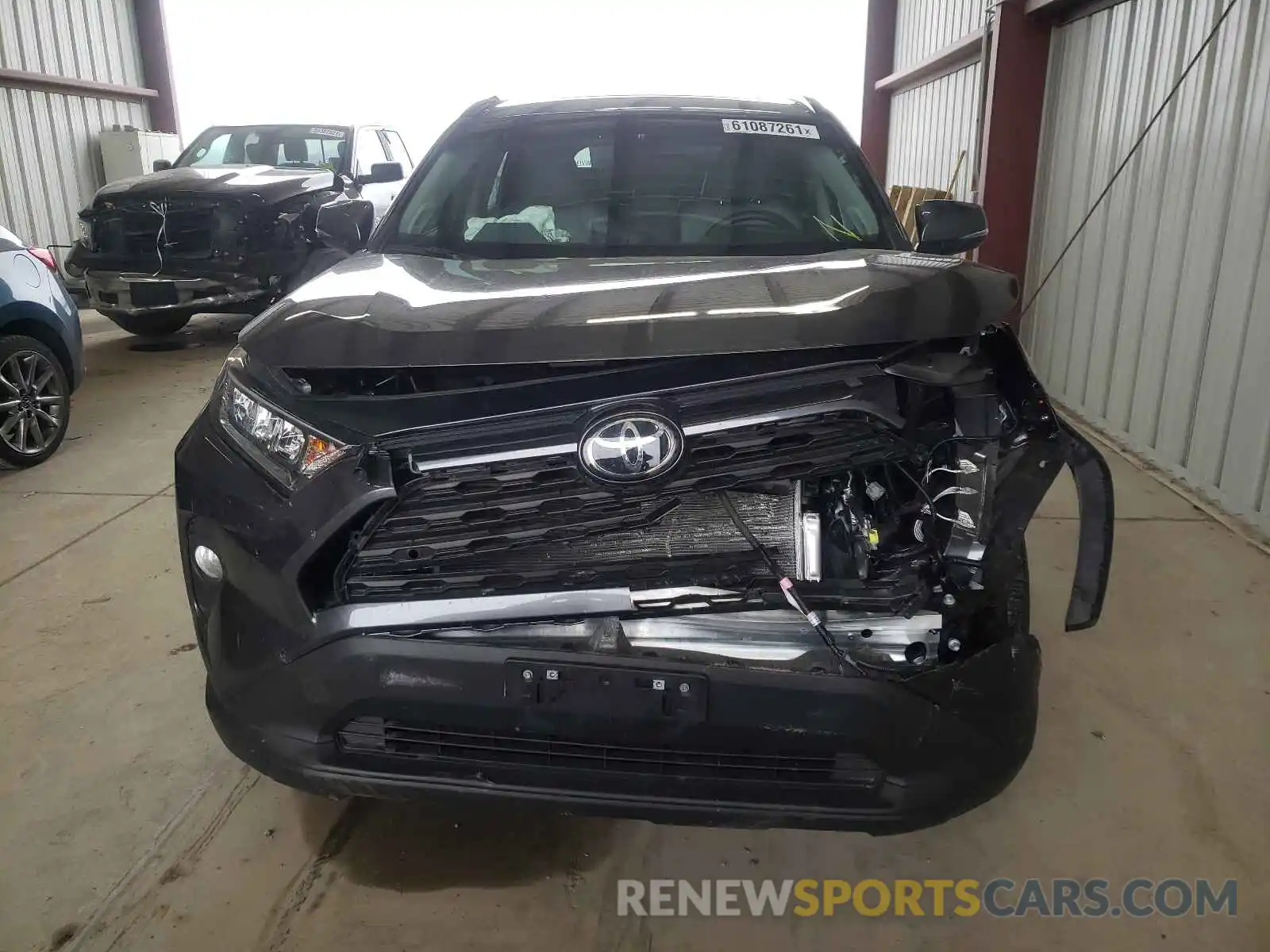 9 Photograph of a damaged car 2T3A1RFV7LC139861 TOYOTA RAV4 2020