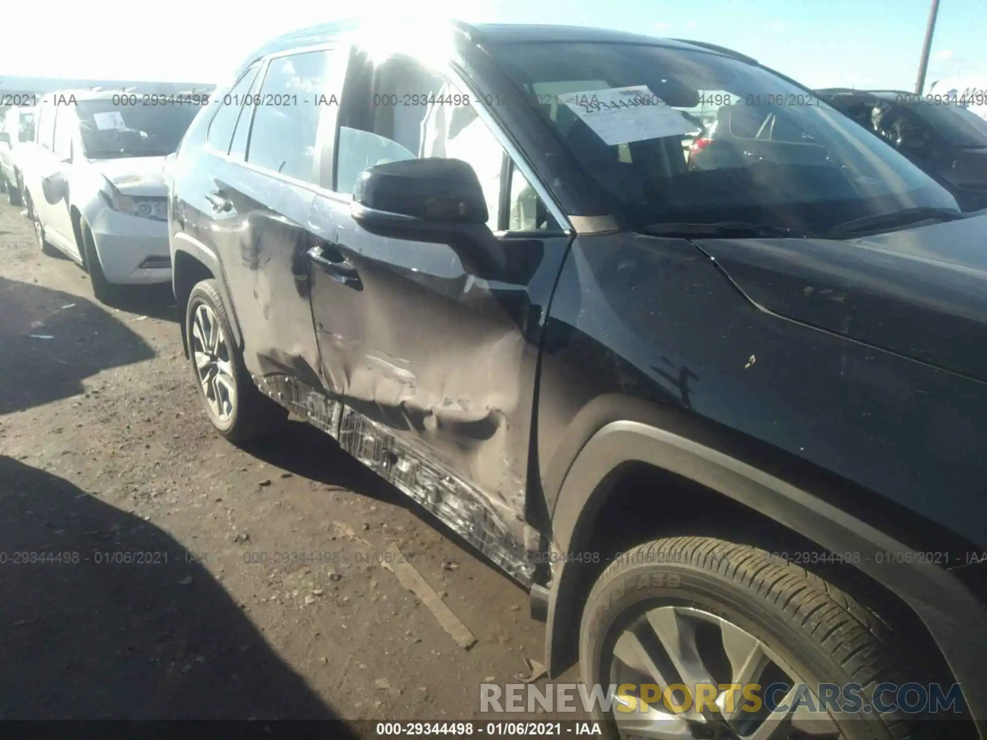 6 Фотография поврежденного автомобиля 2T3A1RFV7LW110861 TOYOTA RAV4 2020