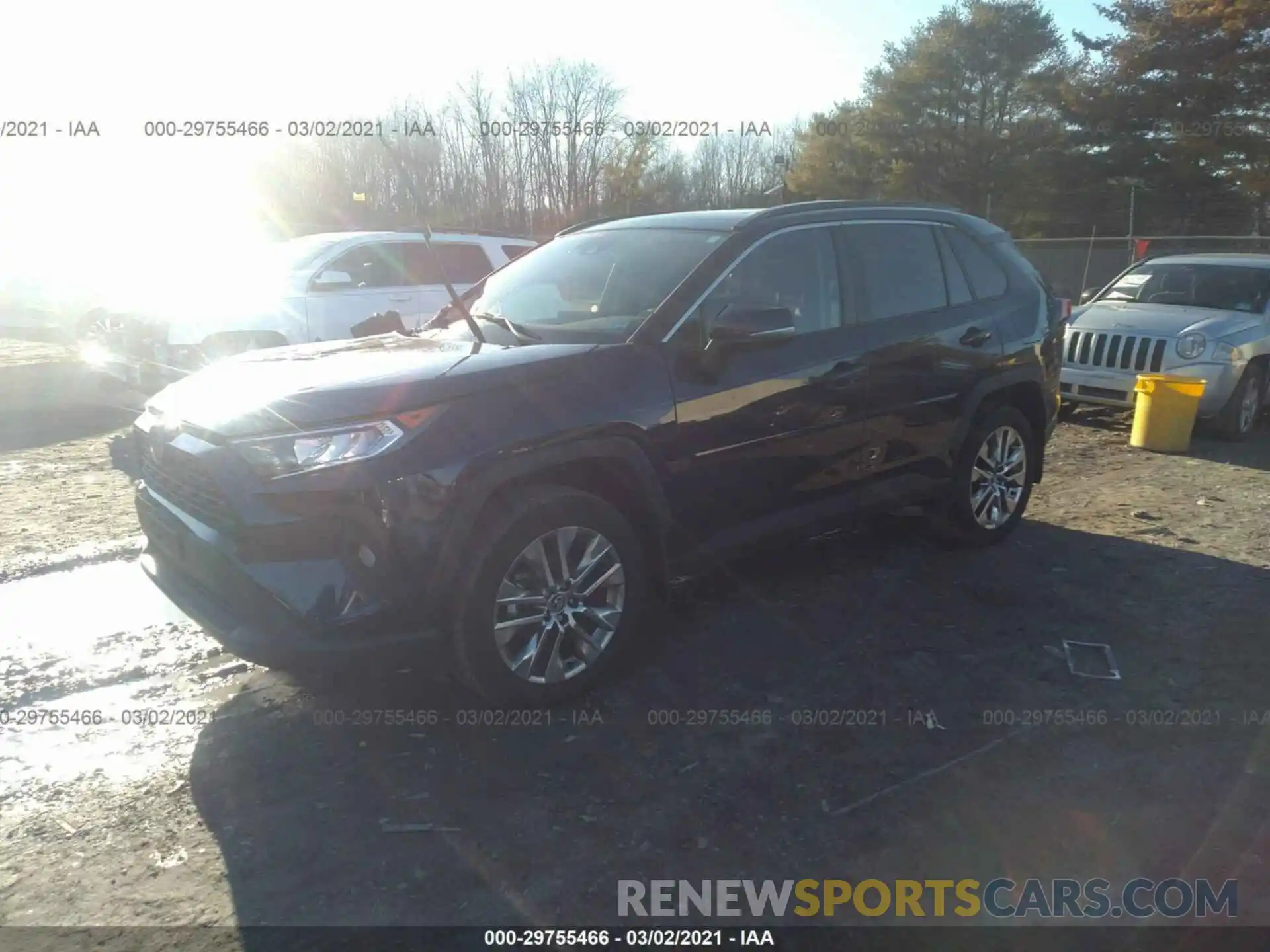 2 Photograph of a damaged car 2T3A1RFV7LW118958 TOYOTA RAV4 2020