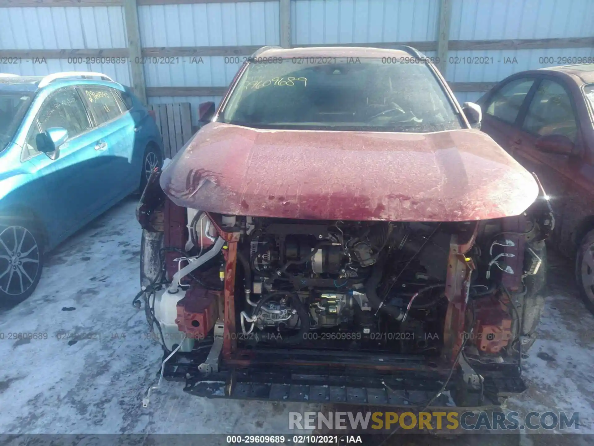 6 Photograph of a damaged car 2T3A1RFV8LC126729 TOYOTA RAV4 2020