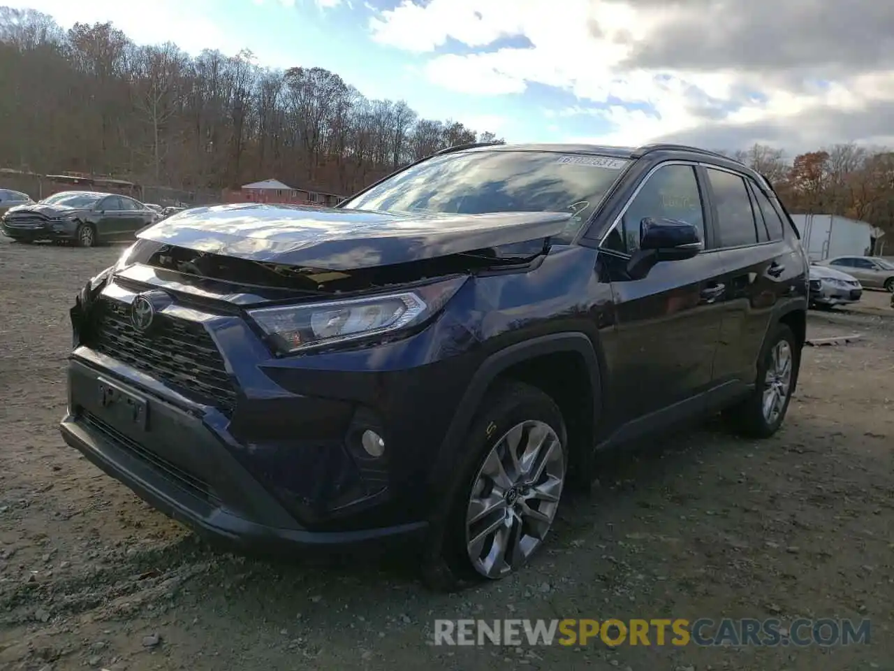 2 Photograph of a damaged car 2T3A1RFV8LC128187 TOYOTA RAV4 2020