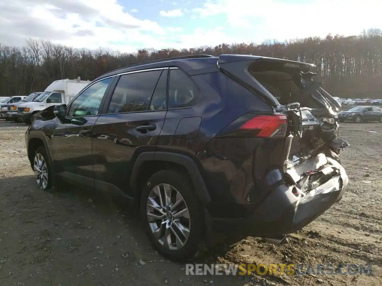 3 Photograph of a damaged car 2T3A1RFV8LC128187 TOYOTA RAV4 2020