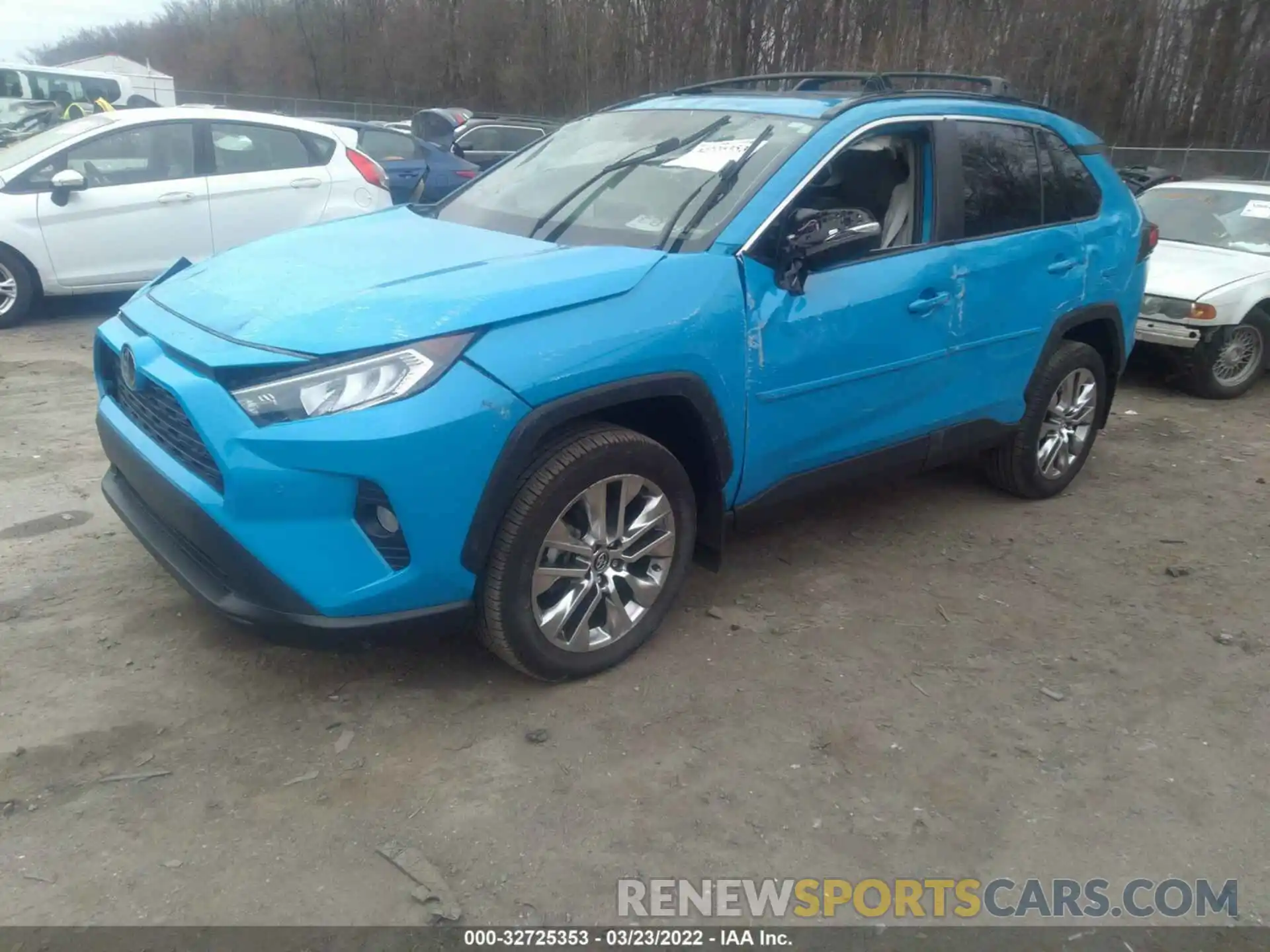 2 Фотография поврежденного автомобиля 2T3A1RFV8LC132515 TOYOTA RAV4 2020