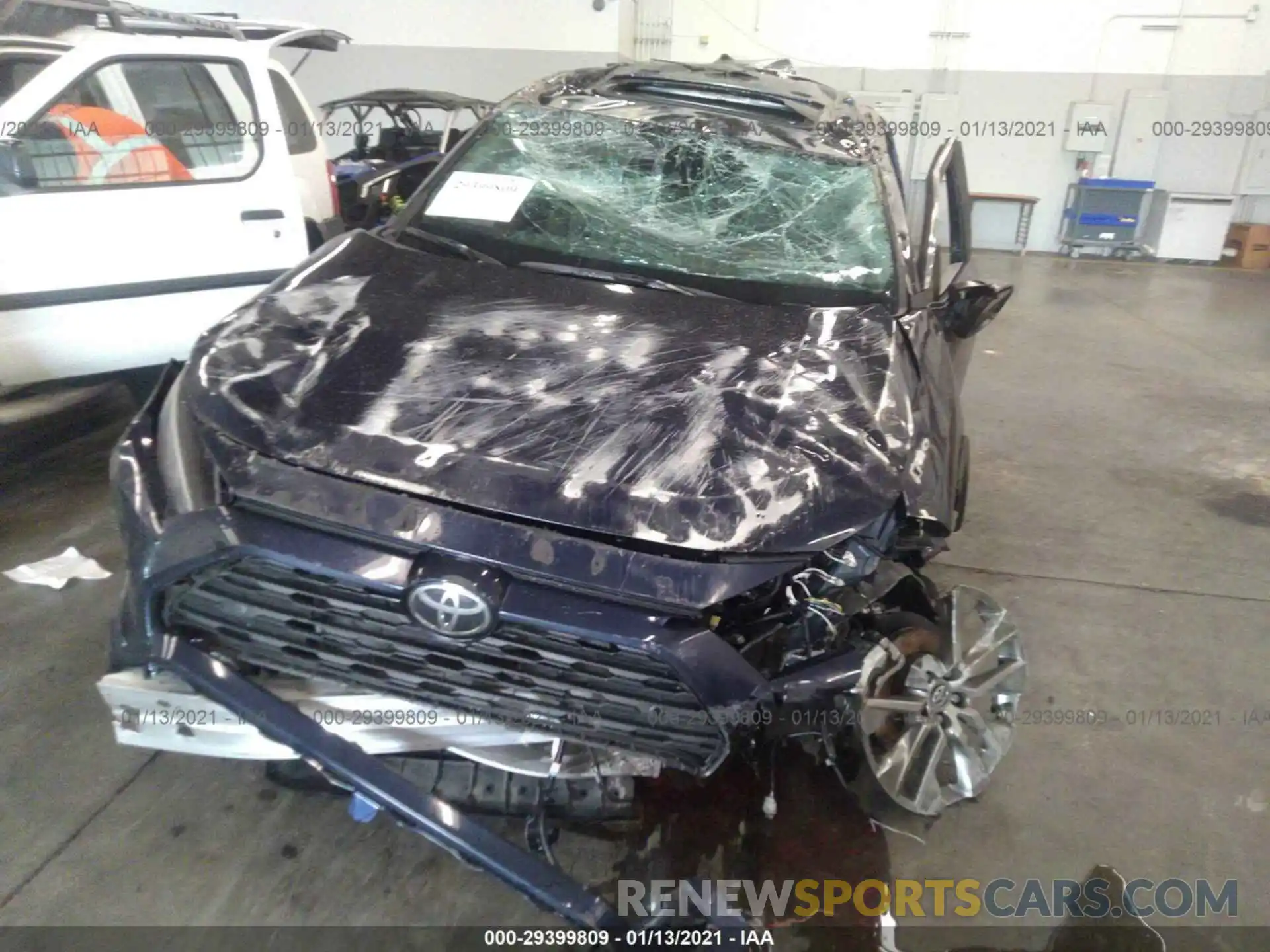 6 Photograph of a damaged car 2T3A1RFV8LW101098 TOYOTA RAV4 2020