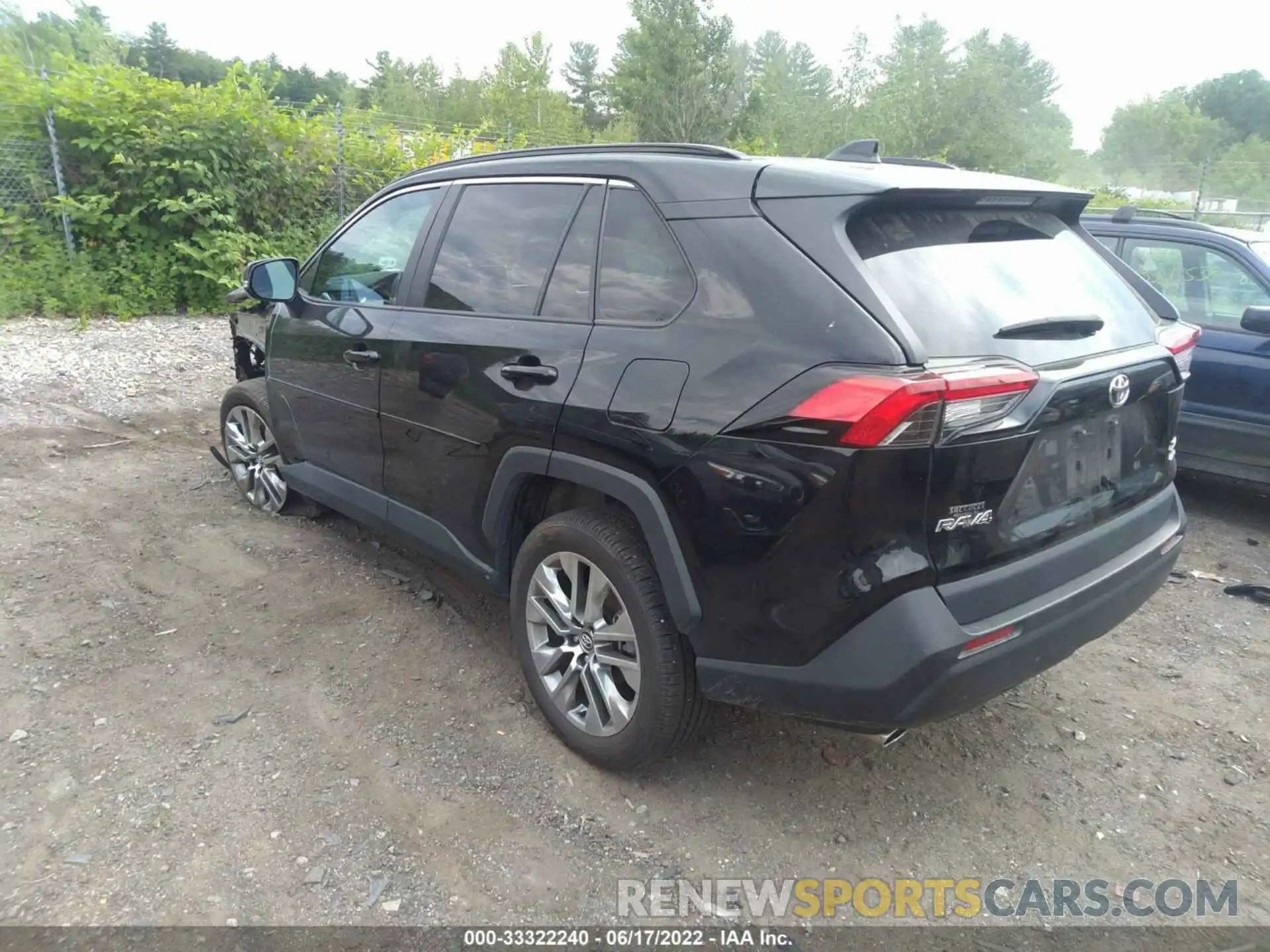 3 Photograph of a damaged car 2T3A1RFV9LW091469 TOYOTA RAV4 2020