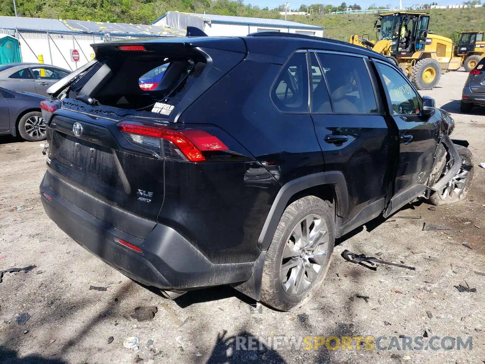 4 Фотография поврежденного автомобиля 2T3A1RFVXLW139951 TOYOTA RAV4 2020