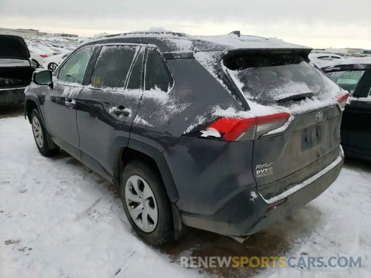 3 Photograph of a damaged car 2T3B1RFV1LC107931 TOYOTA RAV4 2020