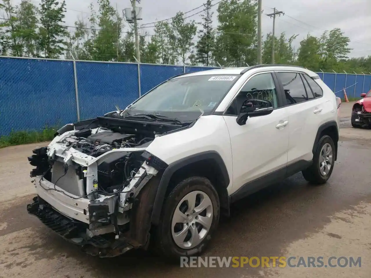 2 Photograph of a damaged car 2T3B1RFV1LC138189 TOYOTA RAV4 2020