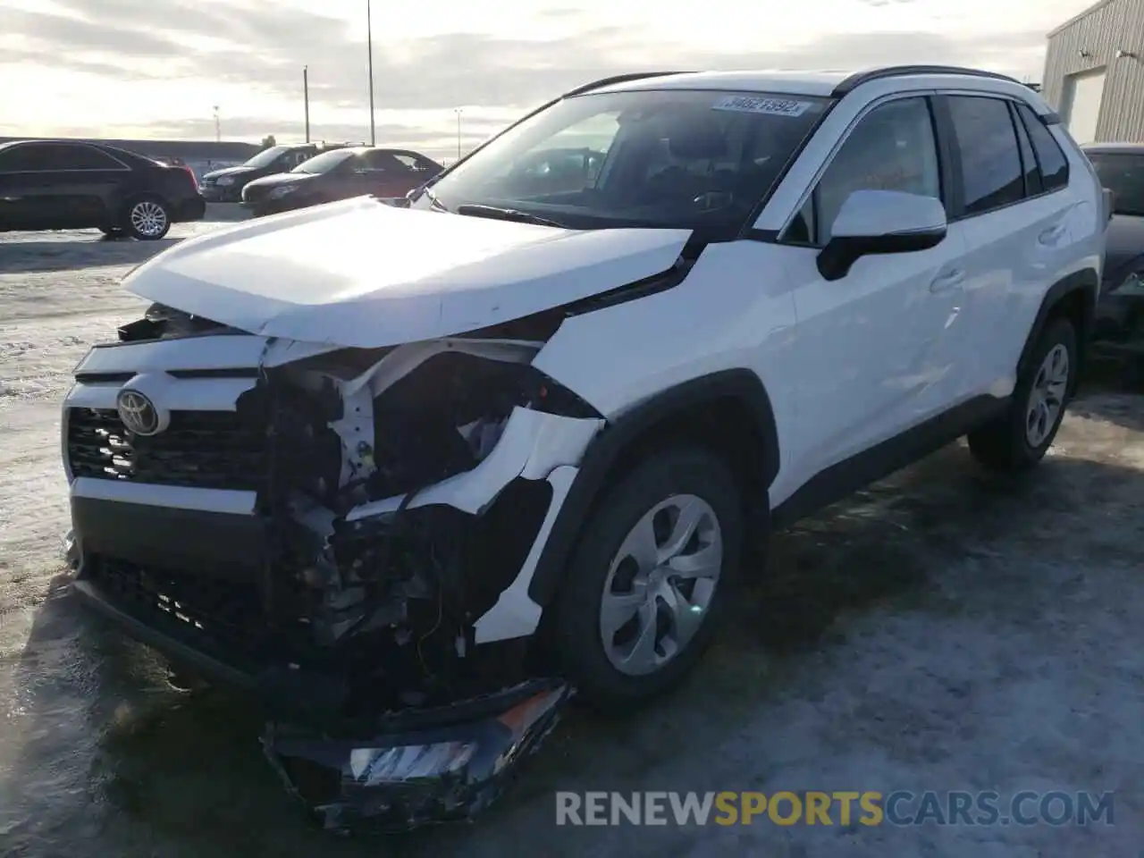 2 Photograph of a damaged car 2T3B1RFV1LC140699 TOYOTA RAV4 2020