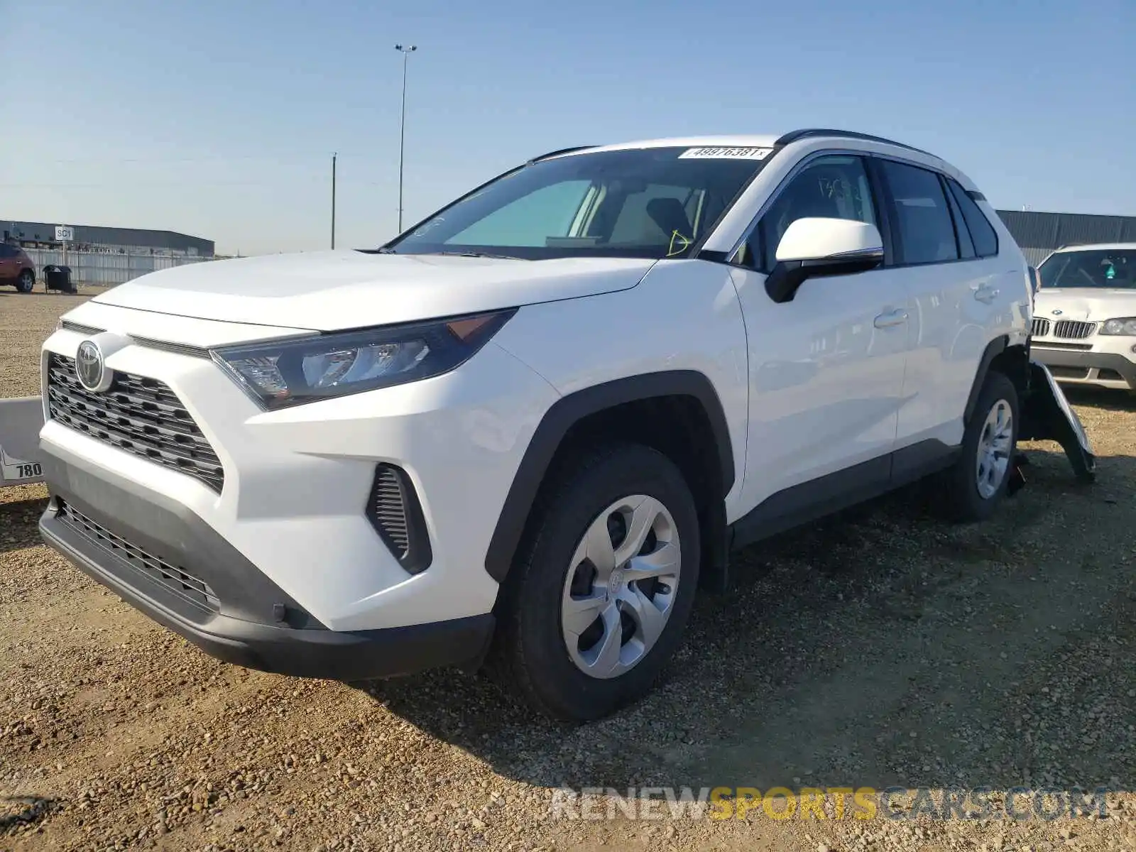 2 Photograph of a damaged car 2T3B1RFV3LC122544 TOYOTA RAV4 2020