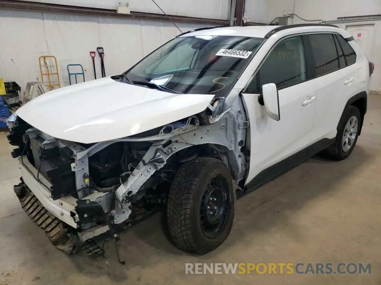 2 Photograph of a damaged car 2T3B1RFV3LW099359 TOYOTA RAV4 2020