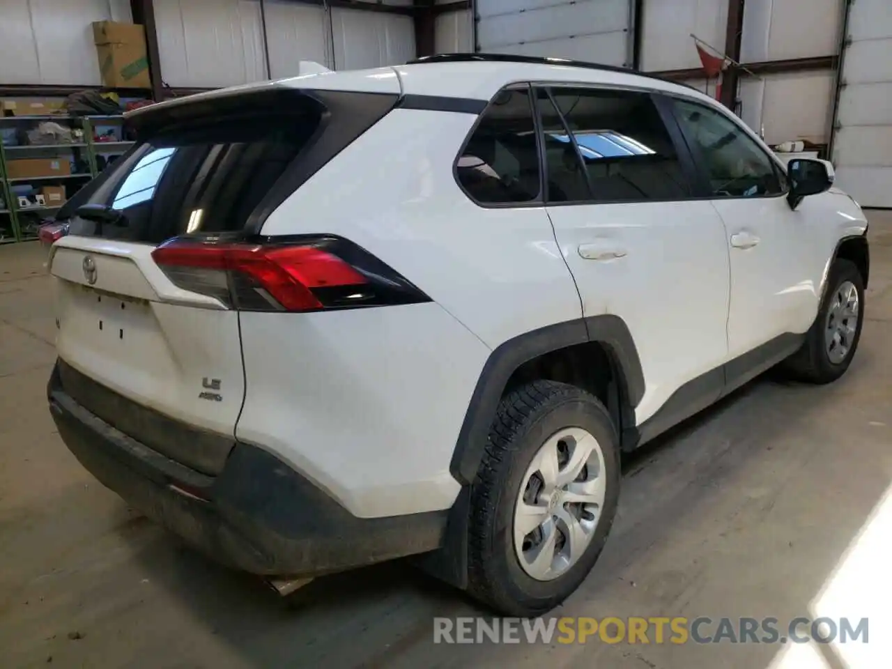 4 Photograph of a damaged car 2T3B1RFV3LW099359 TOYOTA RAV4 2020