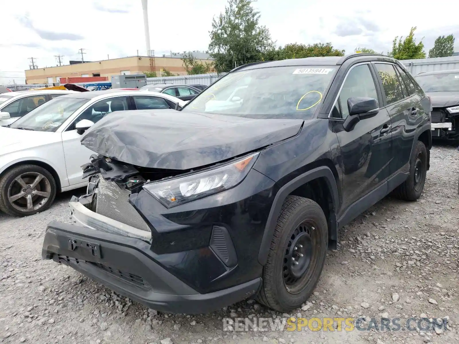 2 Photograph of a damaged car 2T3B1RFV4LC061589 TOYOTA RAV4 2020