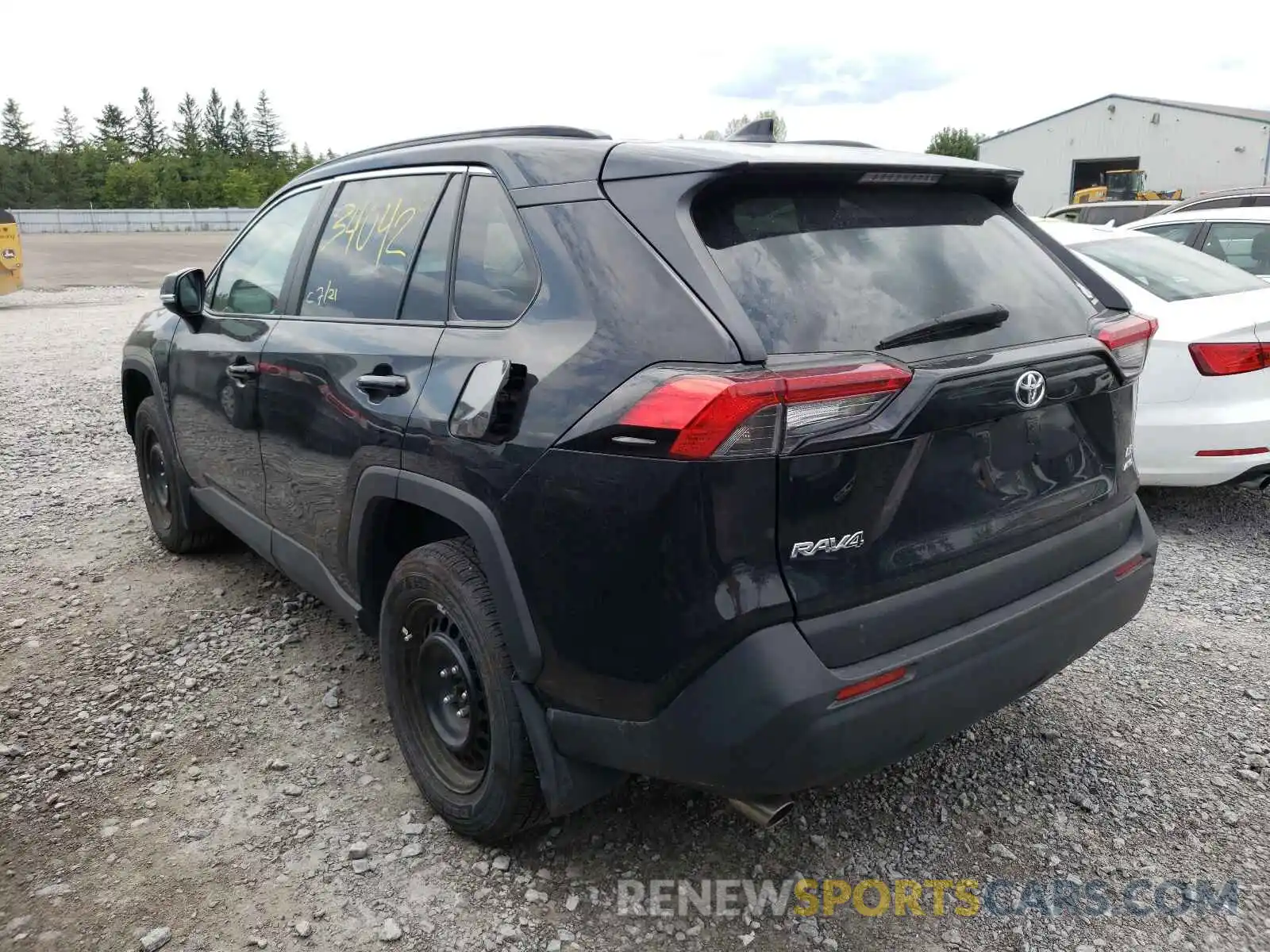 3 Photograph of a damaged car 2T3B1RFV4LC061589 TOYOTA RAV4 2020