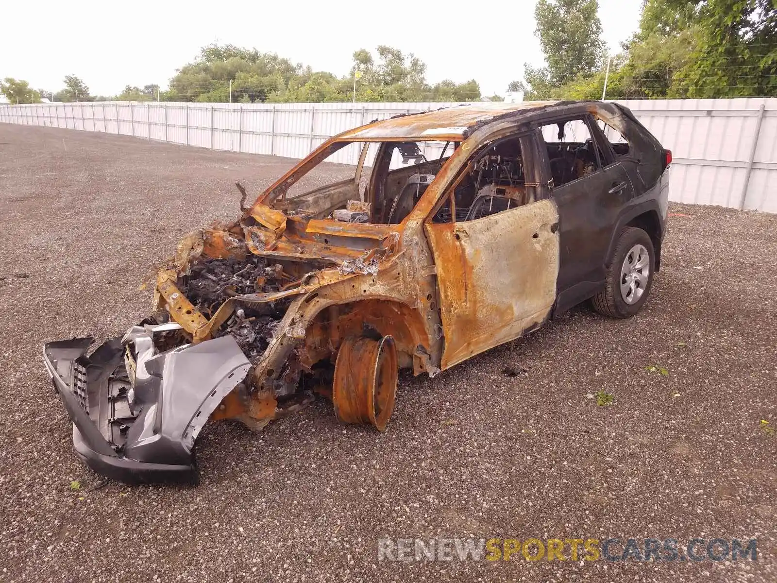 2 Фотография поврежденного автомобиля 2T3B1RFV4LC066355 TOYOTA RAV4 2020