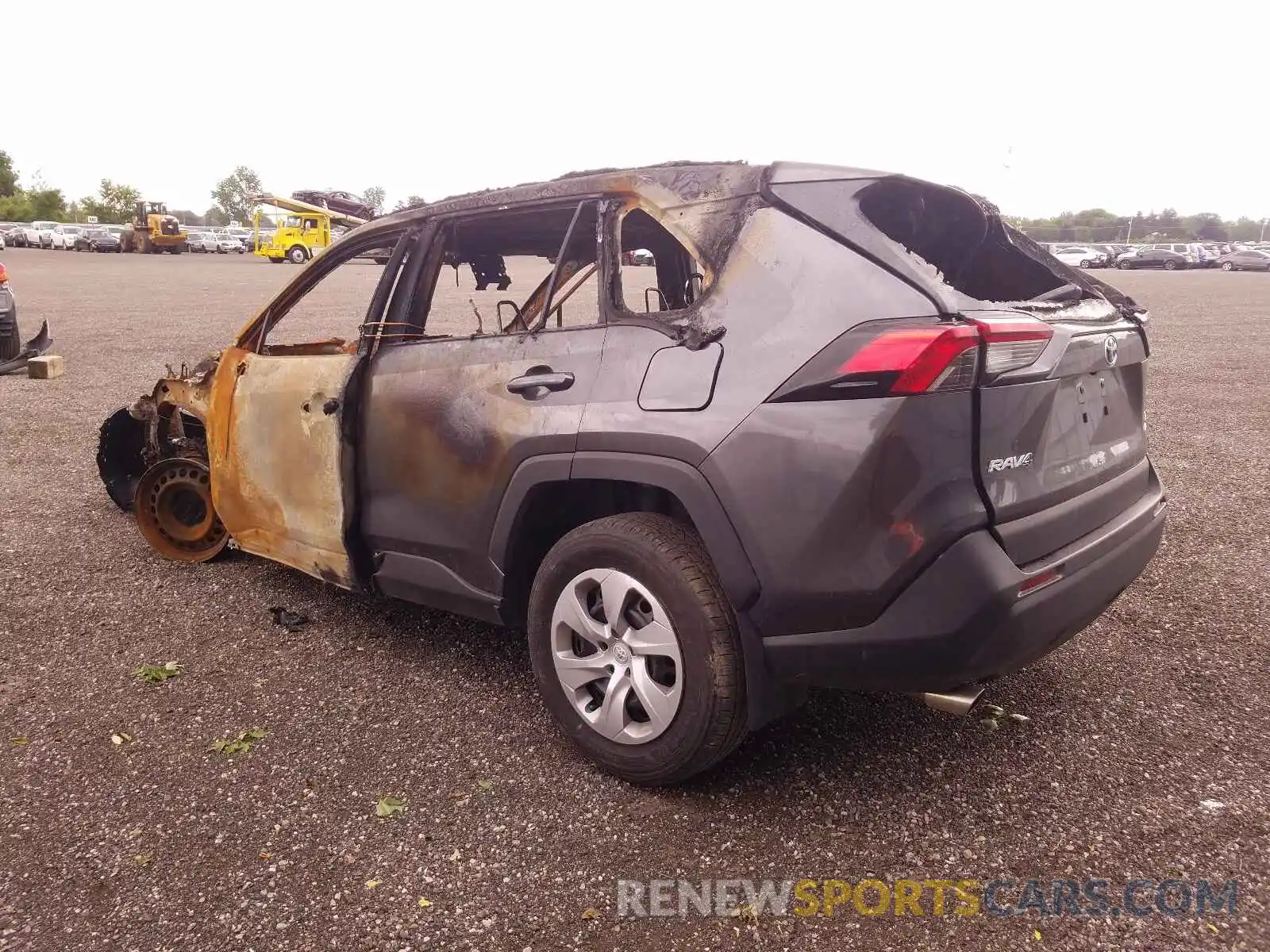 3 Photograph of a damaged car 2T3B1RFV4LC066355 TOYOTA RAV4 2020